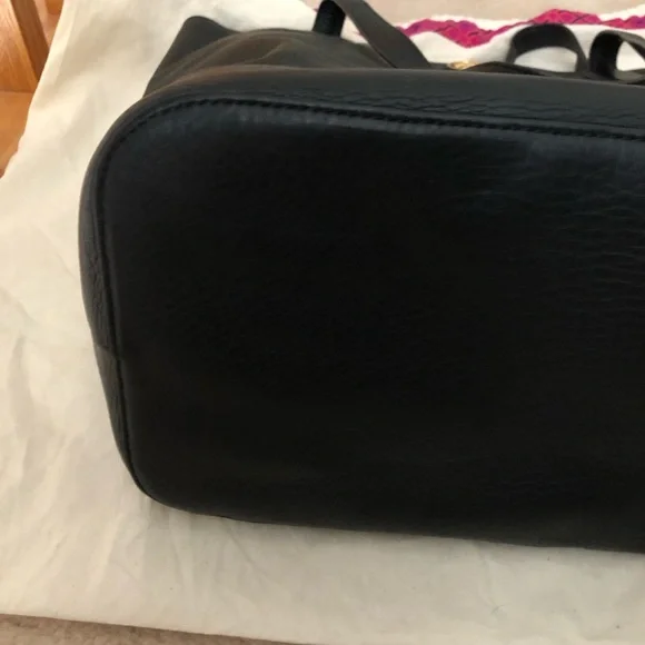 Brand new Tory Burch black leather tote - Picture 9 of 9